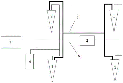 Automobile self-detection overload prompting device