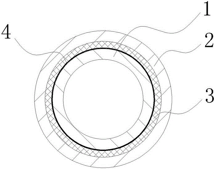 An Exhaust Pipe Structure for Eliminating Welding Stress