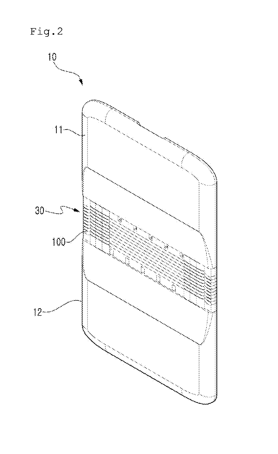 Flexible hinge device having cooperative operating structure