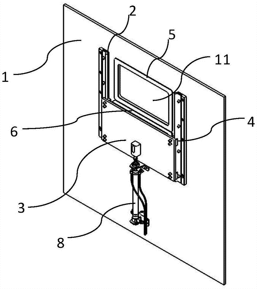 Magnetic sealing device for reaction chamber