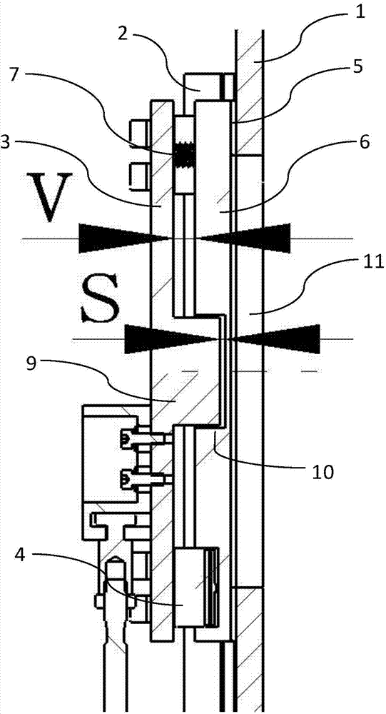 Magnetic sealing device for reaction chamber