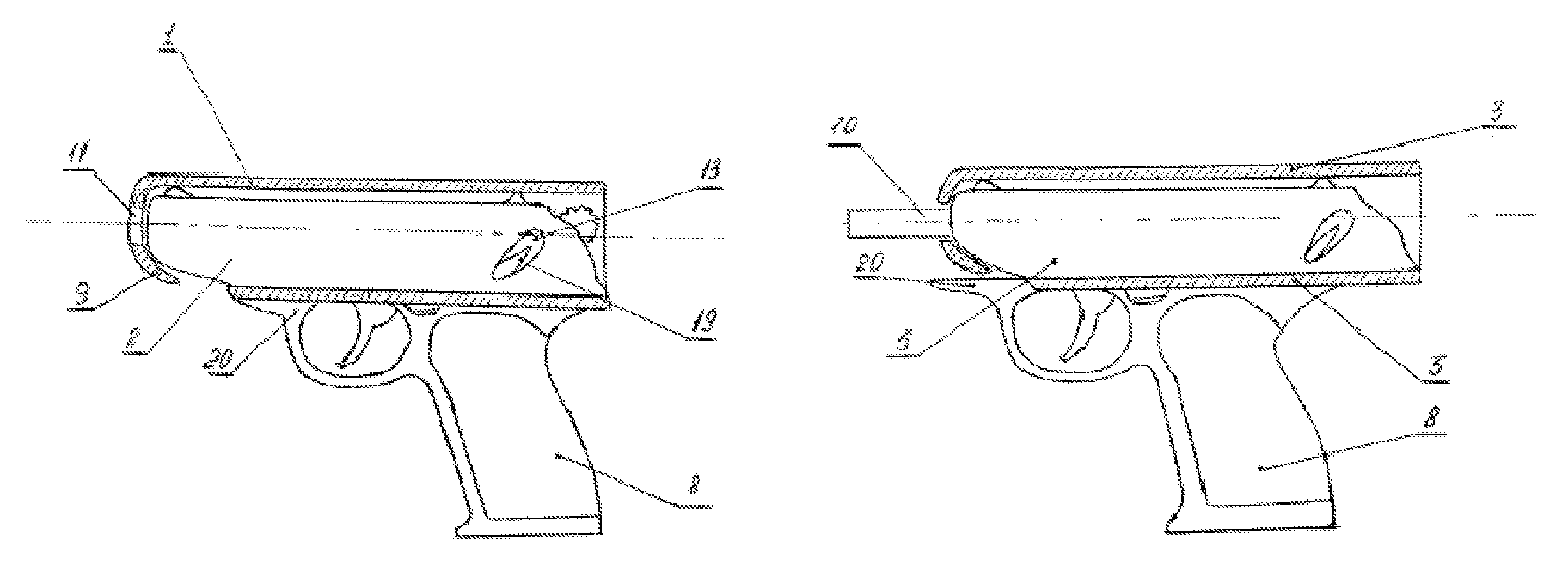 Method for loading a pistol and a holster