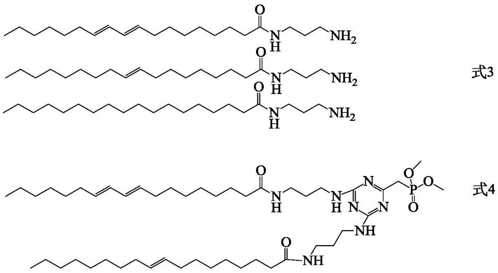 Synergistic flame retardant containing vegetable oil-based nitrogen and phosphorus, preparation method and application thereof