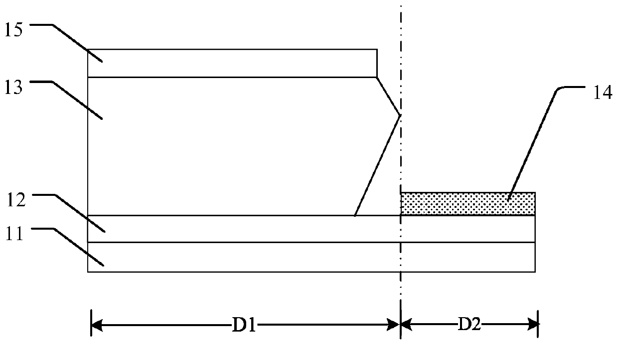 Piezoelectric sensor, touch display device and manufacturing method