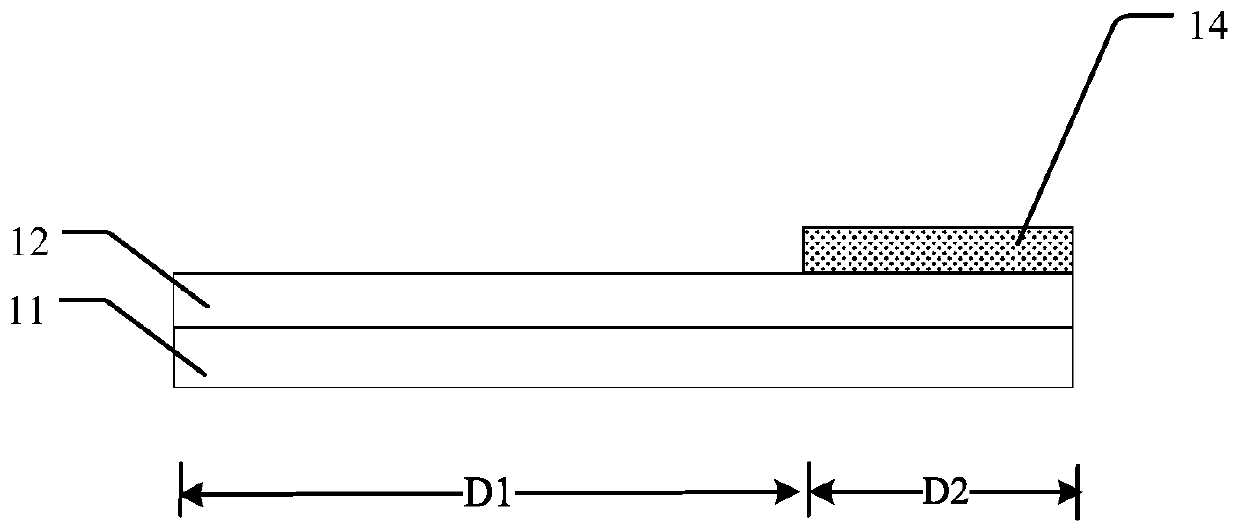 Piezoelectric sensor, touch display device and manufacturing method