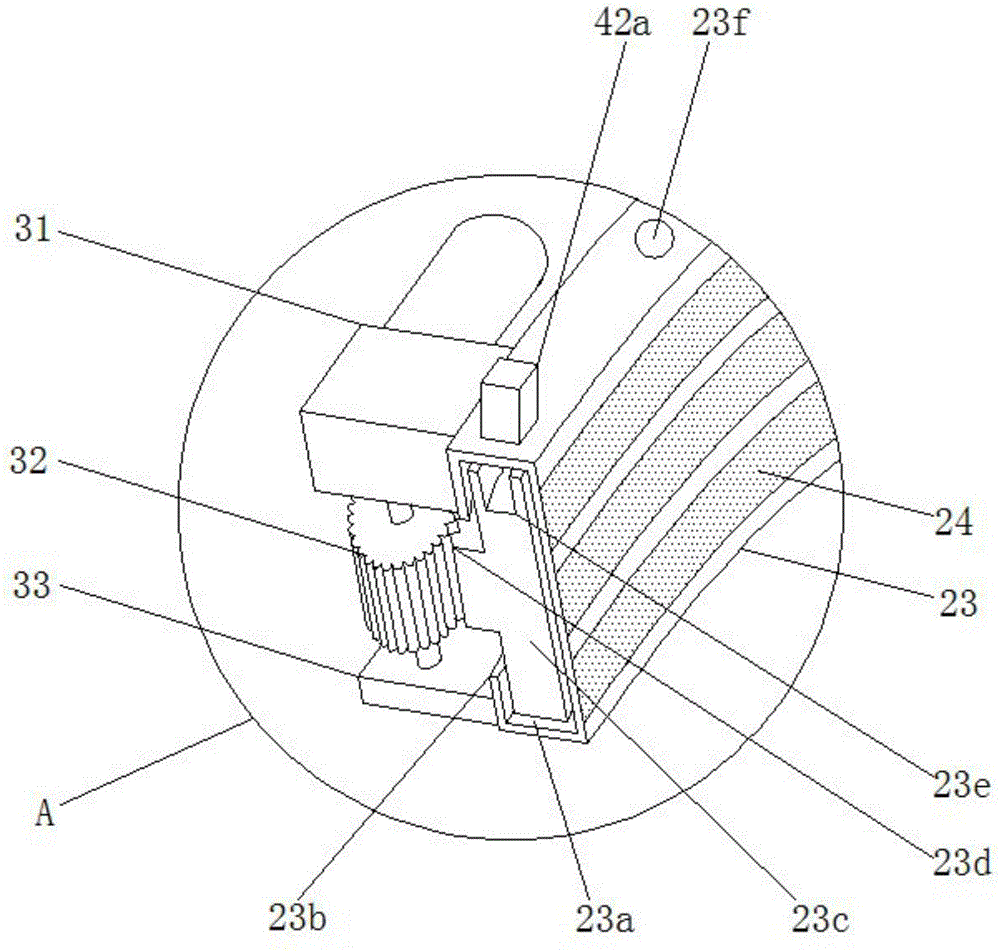 Foot shackle for telegraph pole climbing and using method thereof