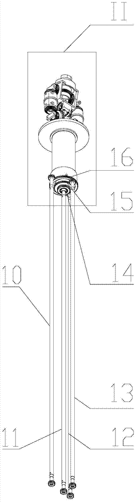 Experimental device for multi-dimensional NMR fringe magnetic field imaging