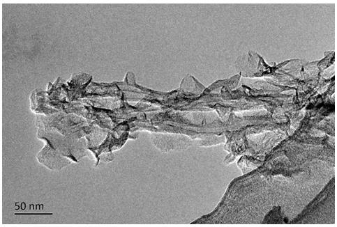 Preparation method of graphene/carbon nanotube composite array material