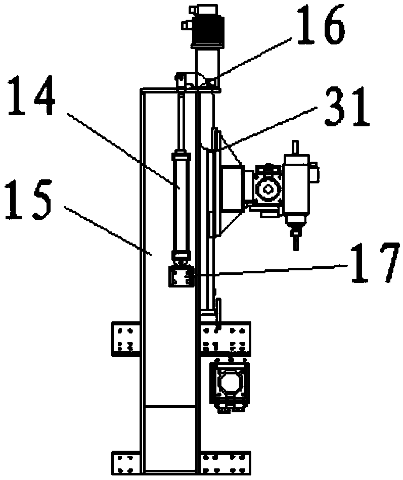 High-efficiency slot milling machine