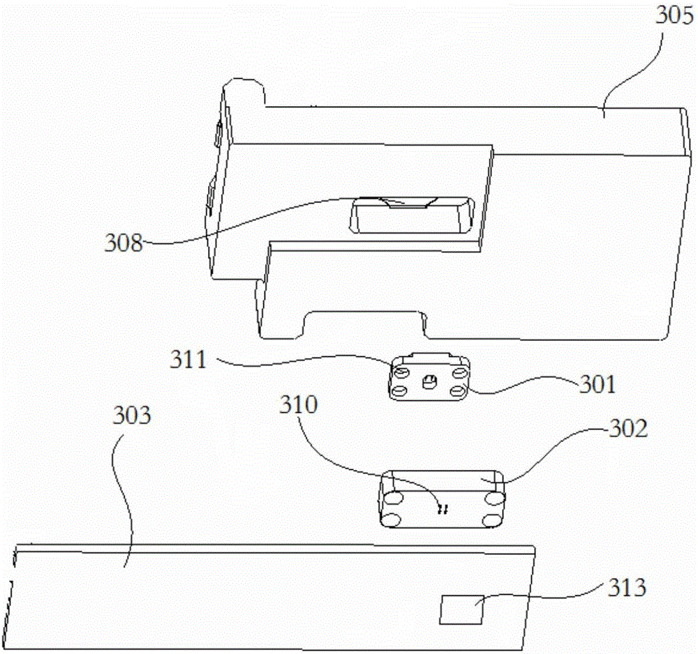 Fingerprint module testing system with overturning mechanism