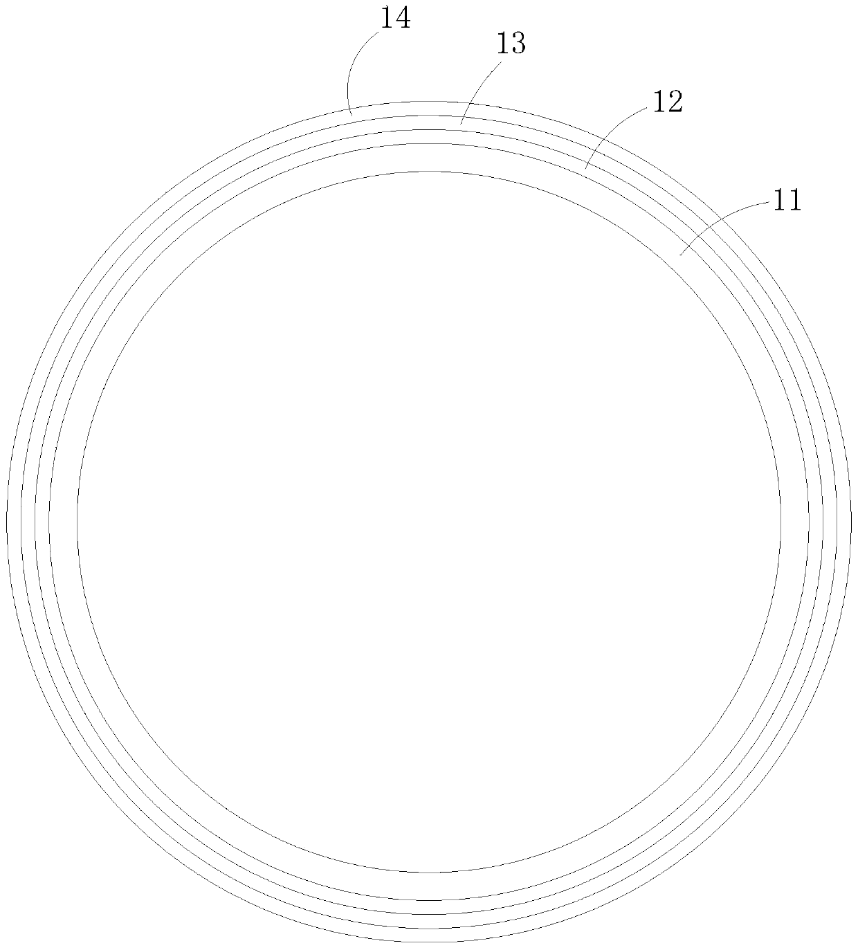 Active photolysis microcrystal and preparation method thereof