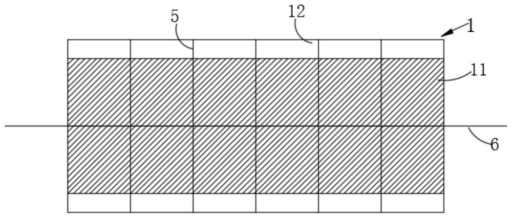 Preparation method of multi-tab battery cell, multi-tab battery cell and multi-tab battery thereof