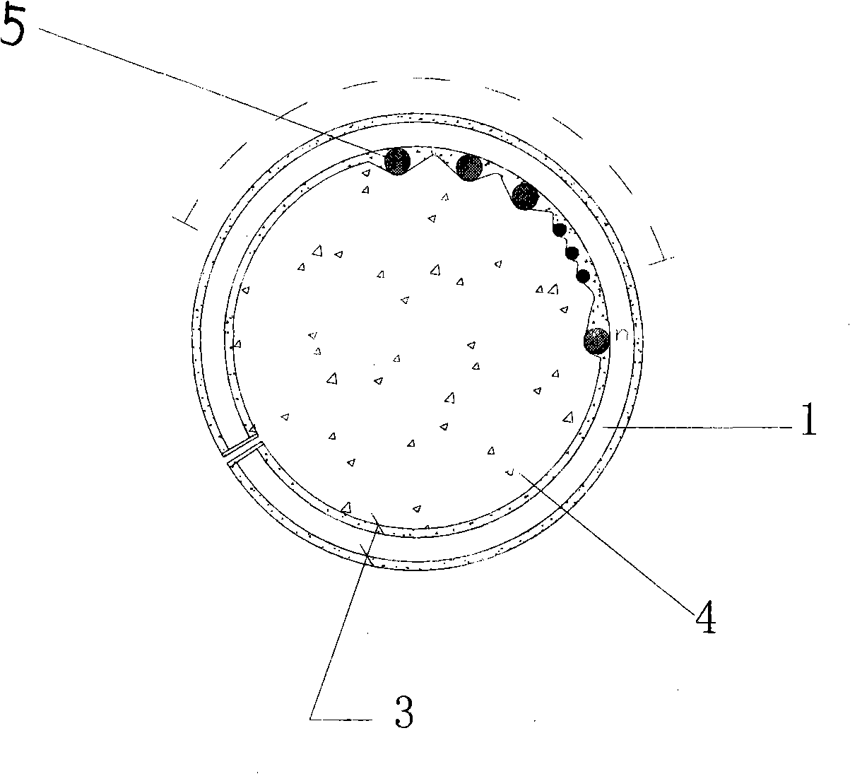 Drilling hole stress sensor and drilling hole stress monitoring method thereof