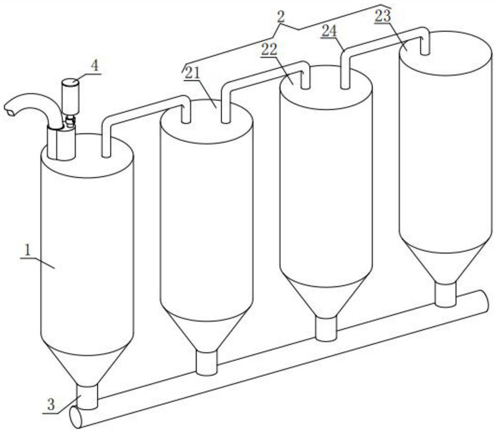 Rare earth waste tap water filtering device capable of being subjected to anti-corrosion treatment and processing technology