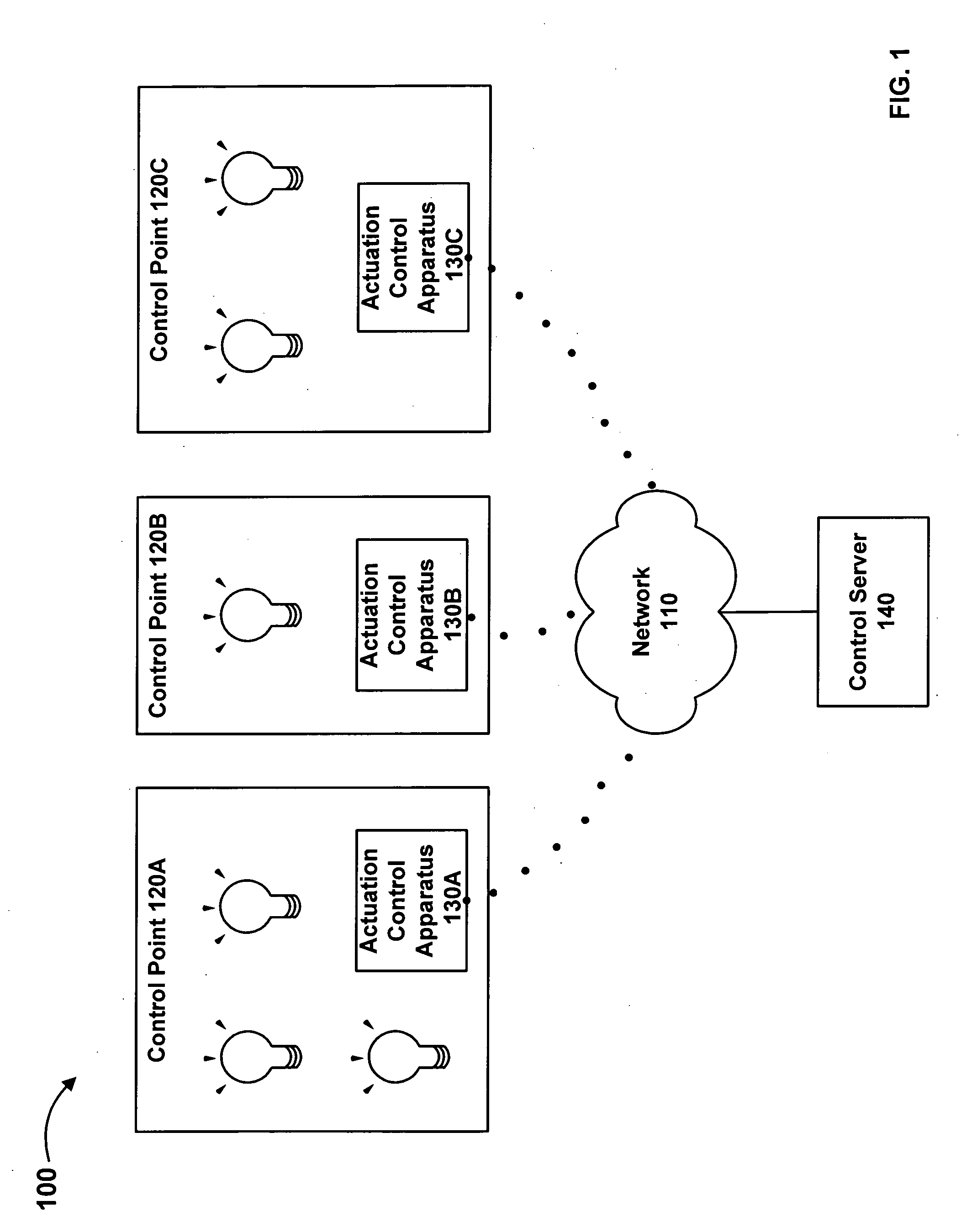 Distributed intelligence in lighting control