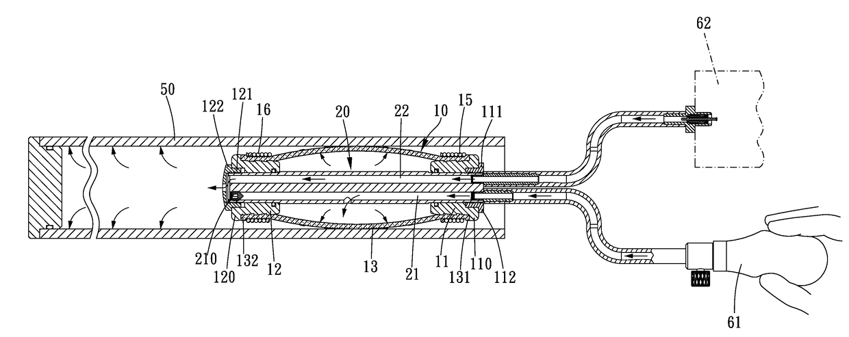 Fluid-transferring expander