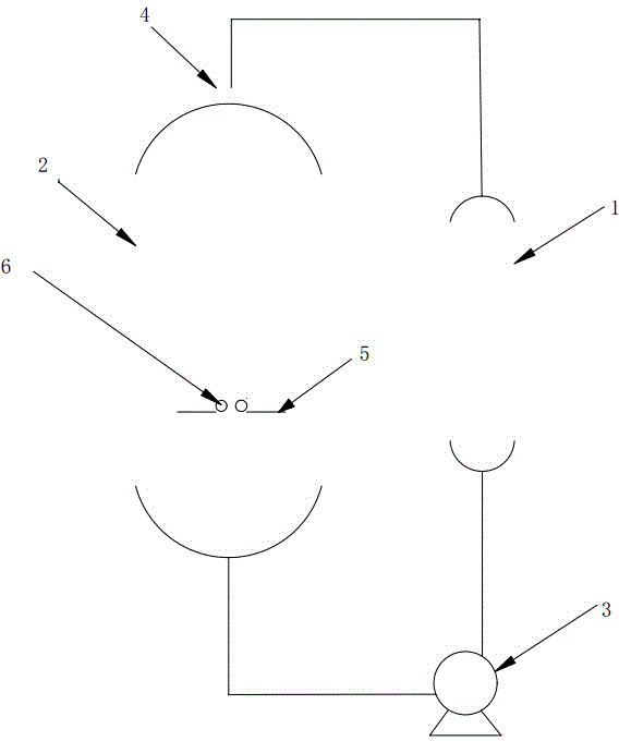 Reaction kettle device with inserted tube for producing butyl acrylate