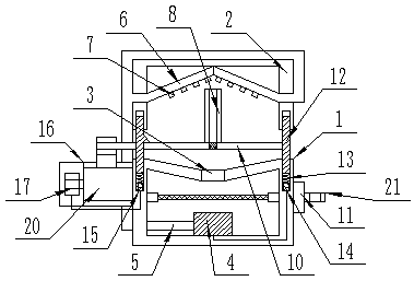 Electric-automation rinsing device