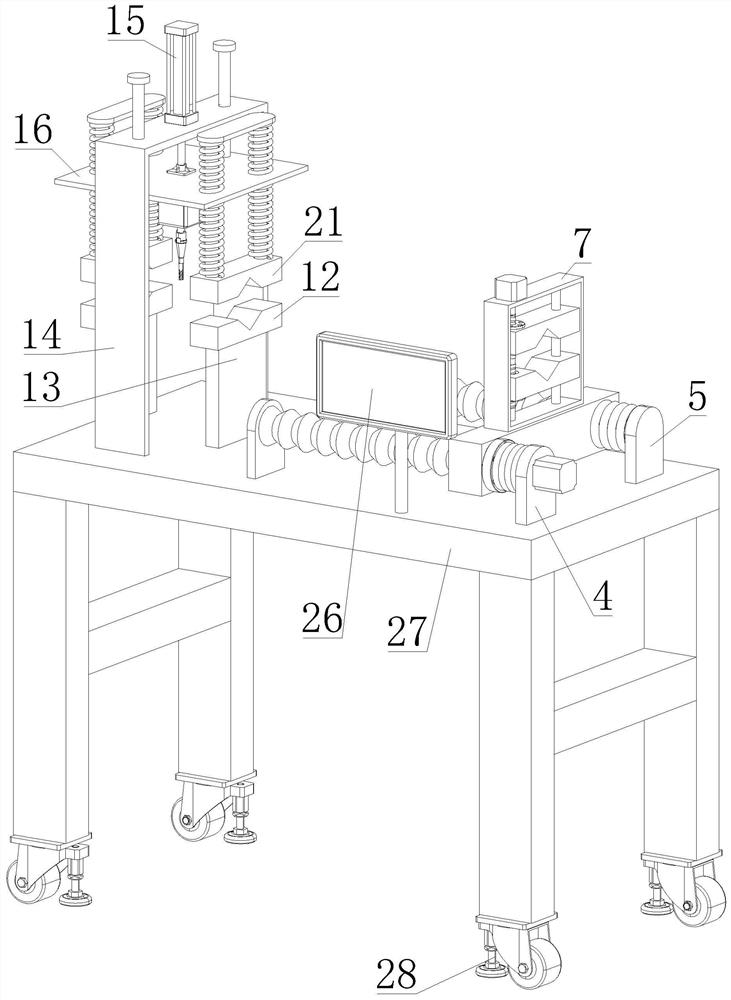 Copper pipe drilling device for copper machining