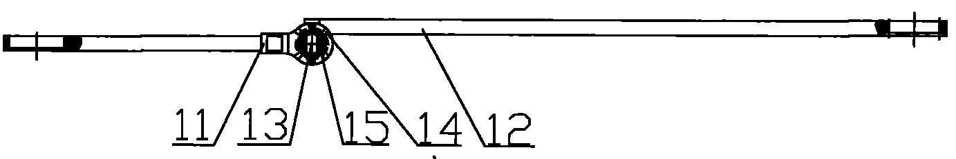 Driven swinging arm type rhombic moonmobile moving system with actively-adjustable front and rear frames