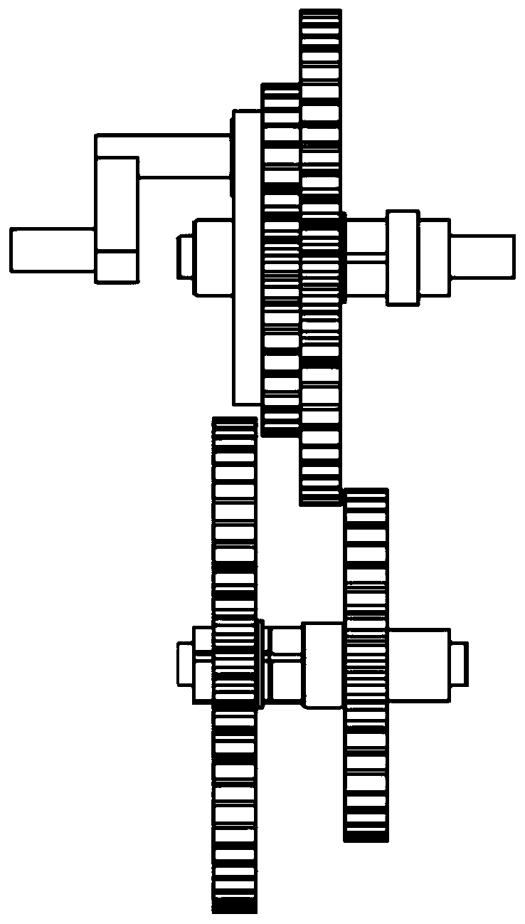 Combined transmission conversion mechanism