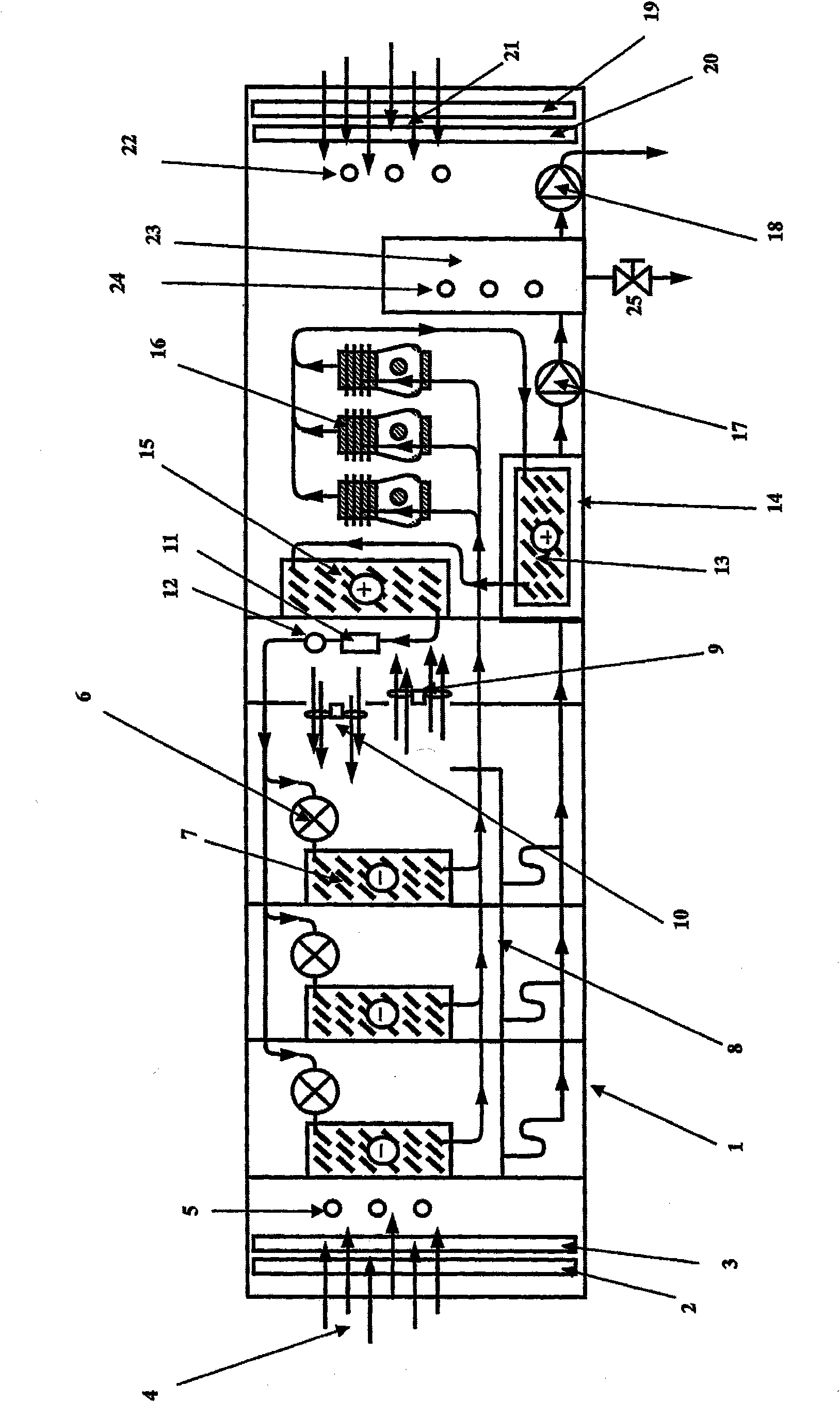 Energy saving and environmentally friendly mobile atmospheric dehumidifier for water generator and drinking purposes