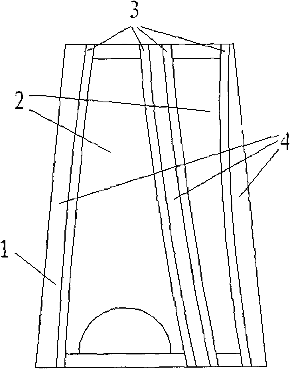 Manufacturing process of shearing rib mold