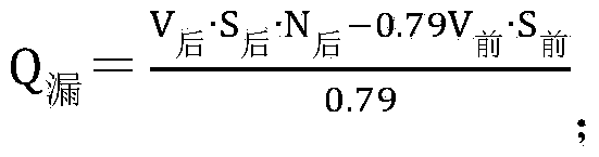 Method for measuring gas leakage rate of sintering machine system