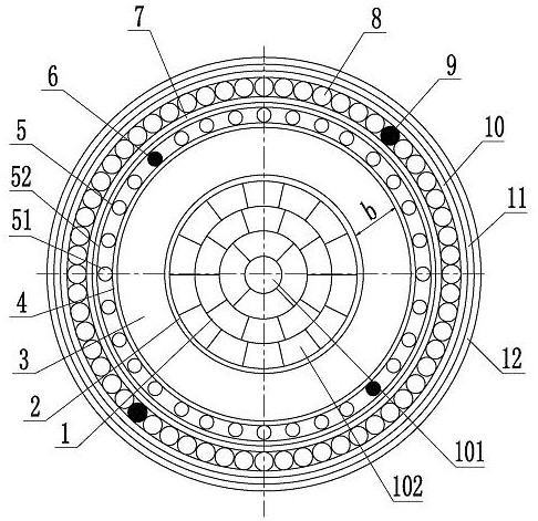 Compact intelligent sensing composite cable