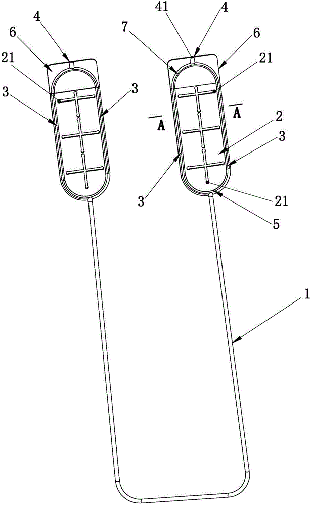 Level bar provided with fixed nail positioning device