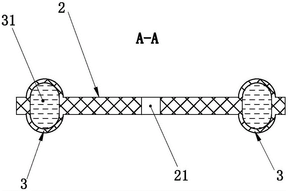 Level bar provided with fixed nail positioning device