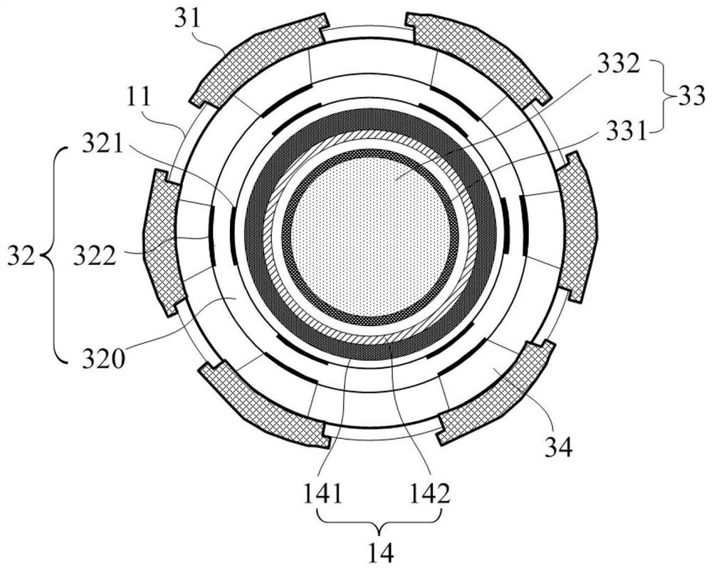 Heating device and crystal pulling equipment