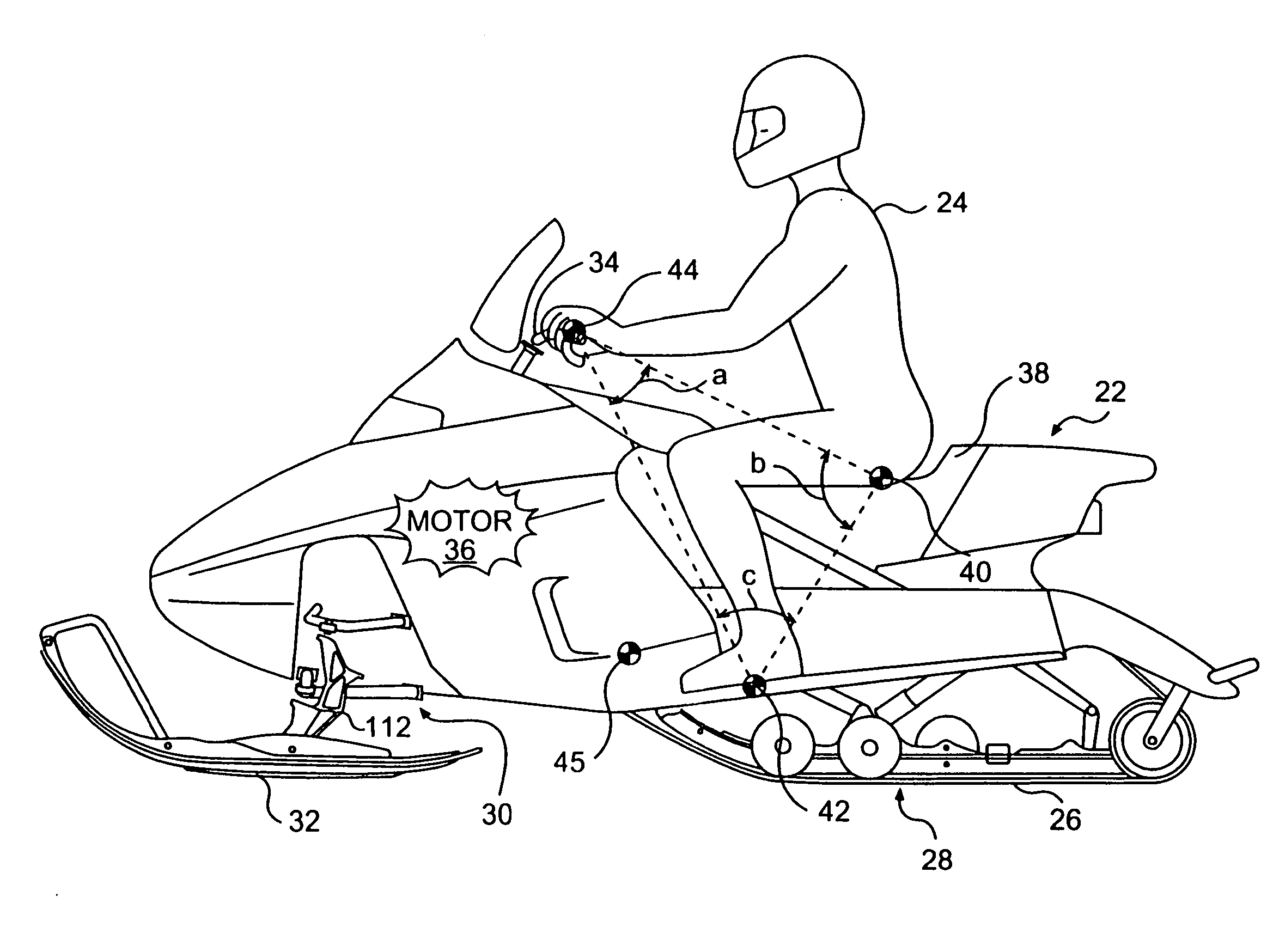 Snowmobile frame