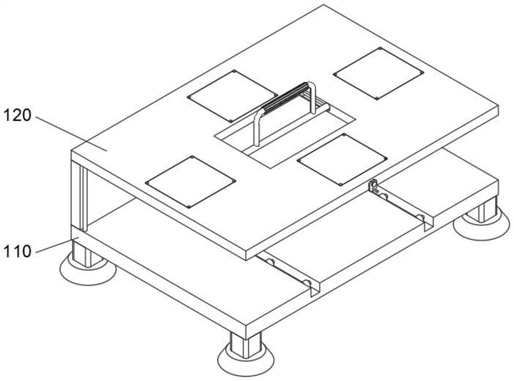 Pull-and-pull rotation type nursing box for tumor cancers