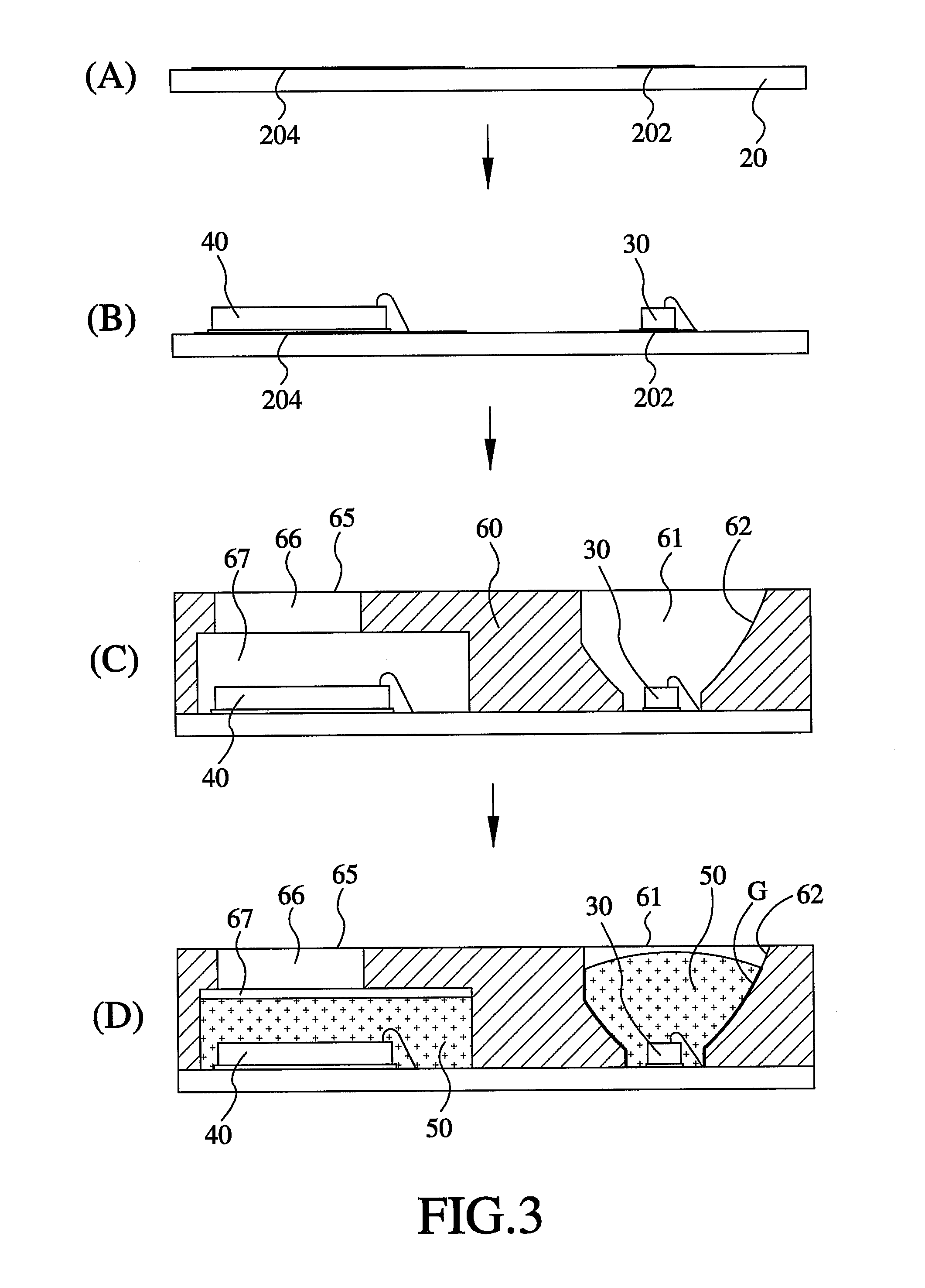 Optical module package unit