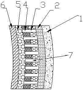 Curved solar car sunroof and manufacturing method thereof