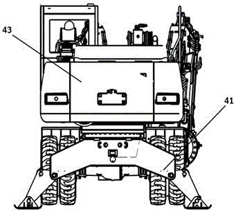 Rotary table of arch installation machine for tunnel