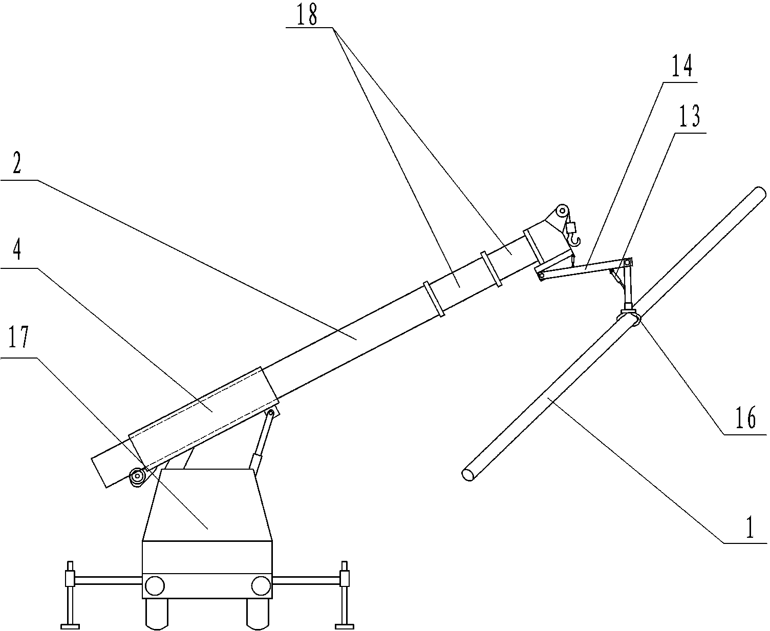 Drill rod automatic treatment device