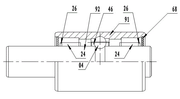 Water pump bearing