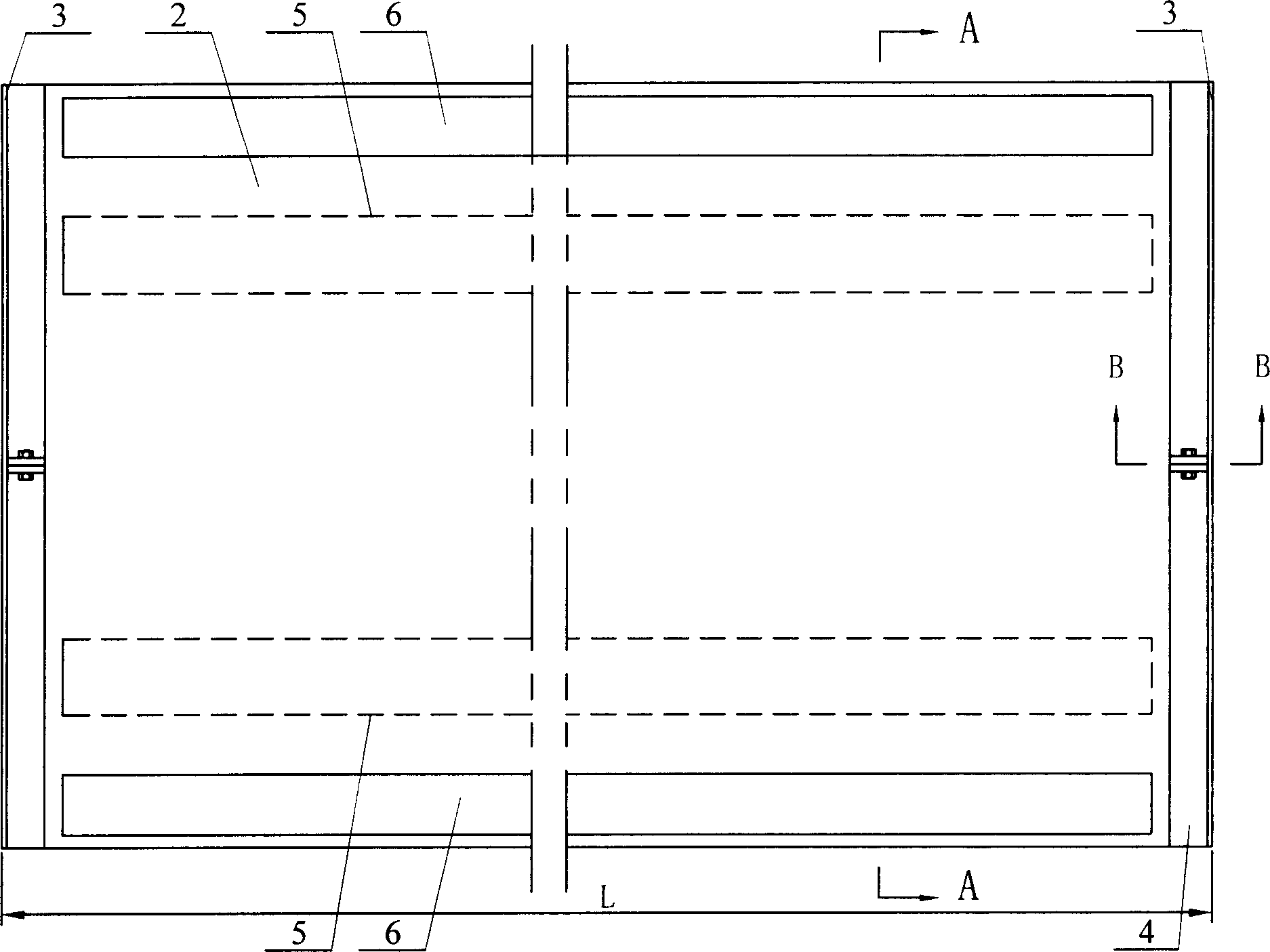 Extra long aerated expansion supporting rod for outer space