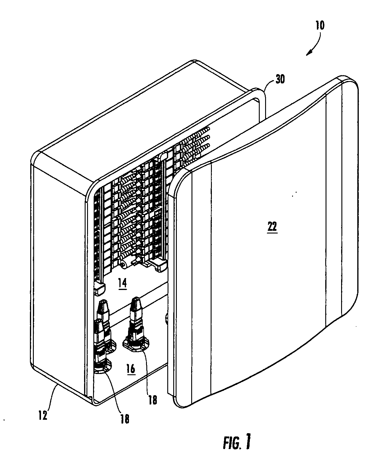 Fiber optic terminal assembly