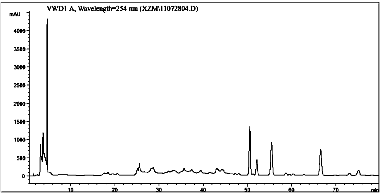 Method for preparing ageratina adenophora extract by membrane separation