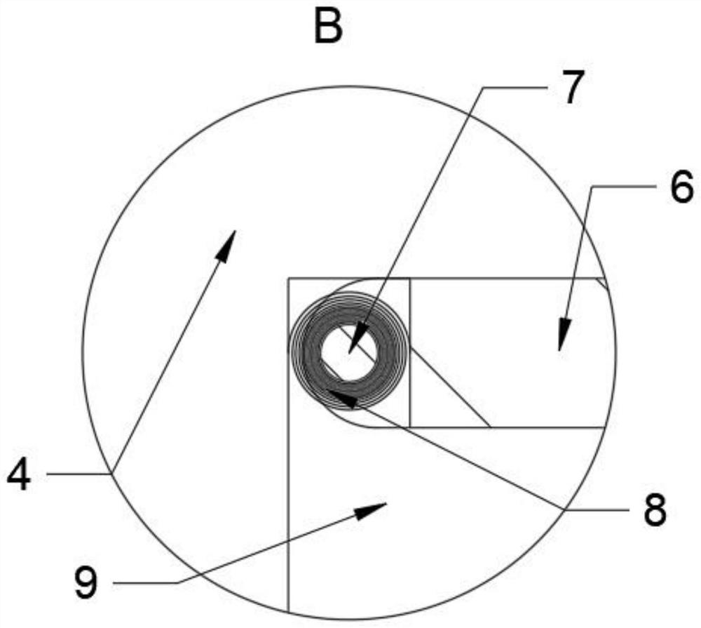 Peanut oil squeezing device