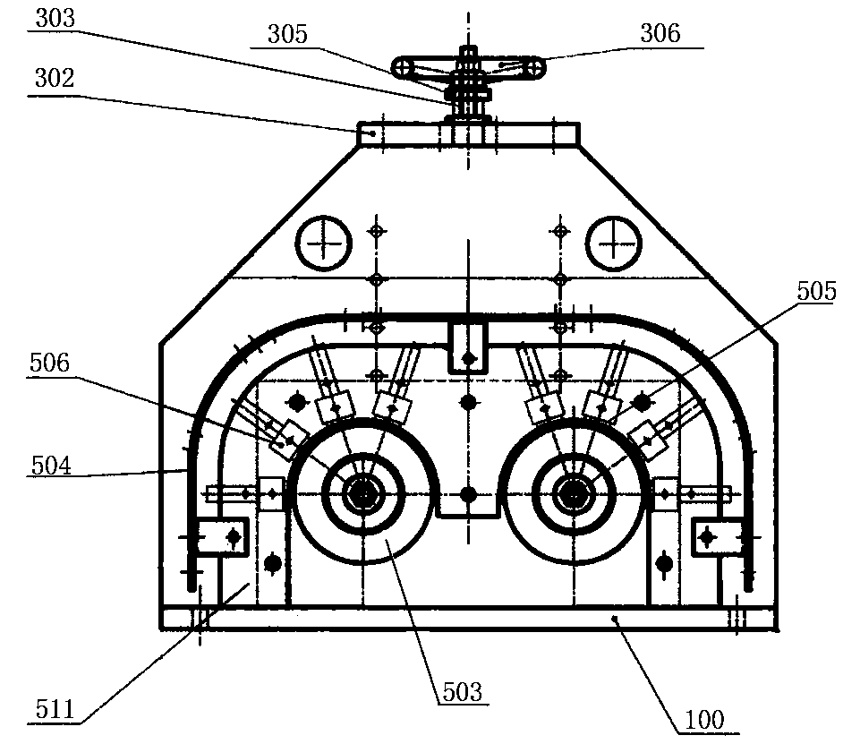 Cathode roller machine