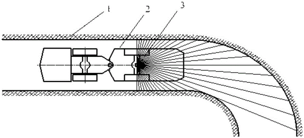 A positioning method and system for an underground trackless vehicle