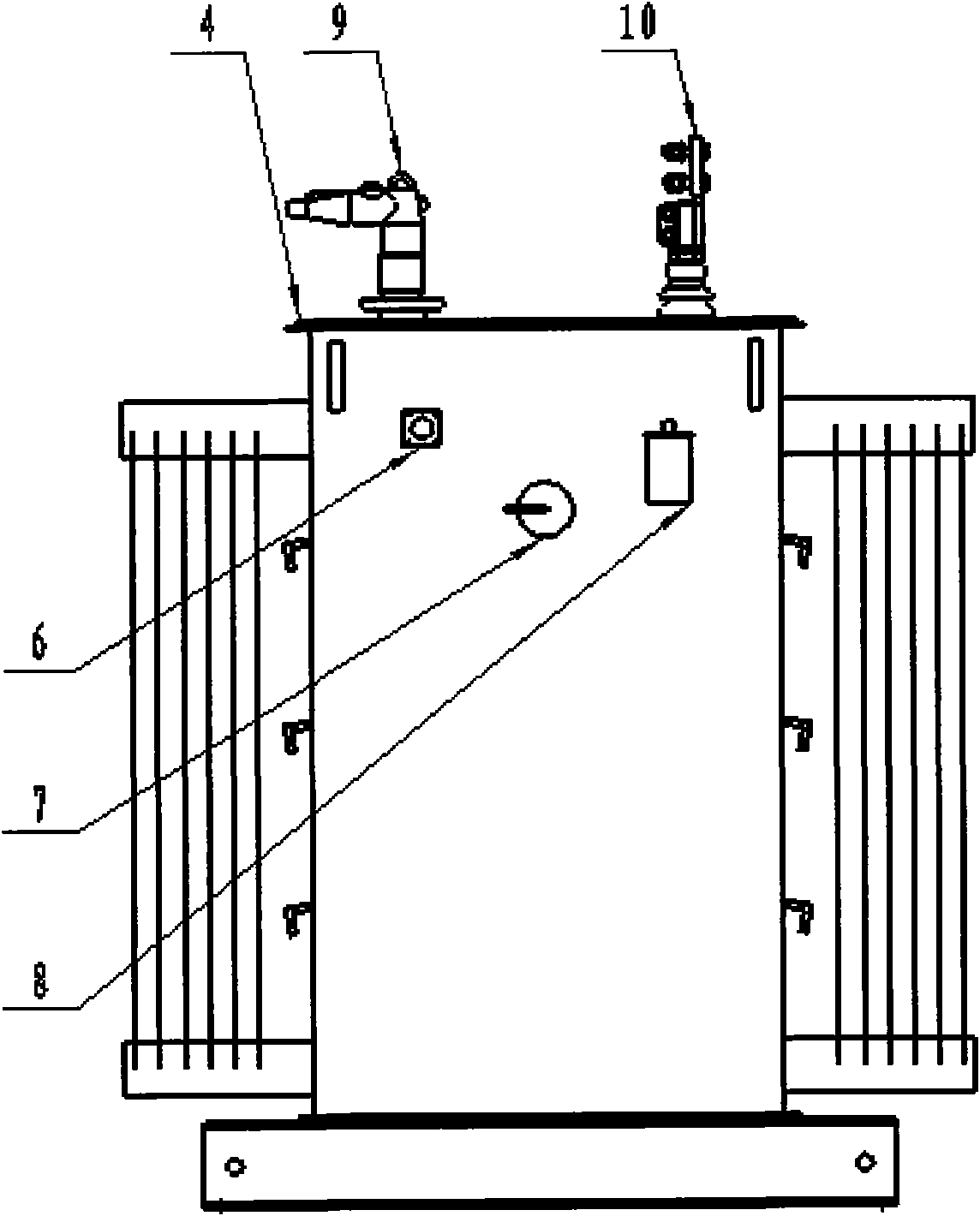 Amorphous alloy 10kV oil-immersed type transformer for wind power generation