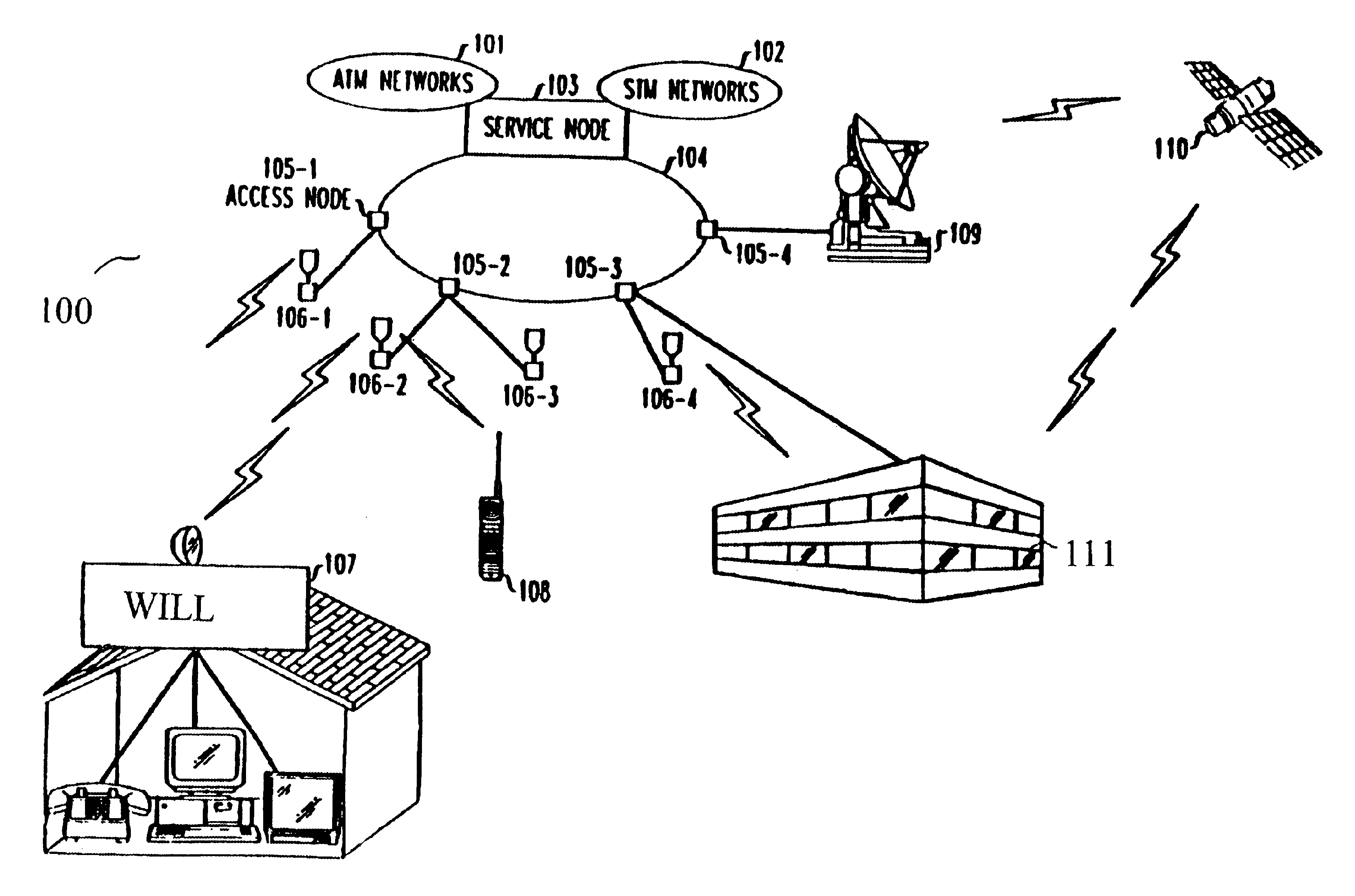 Method and apparatus for allocation of a transmission frequency within a given frequency spectrum