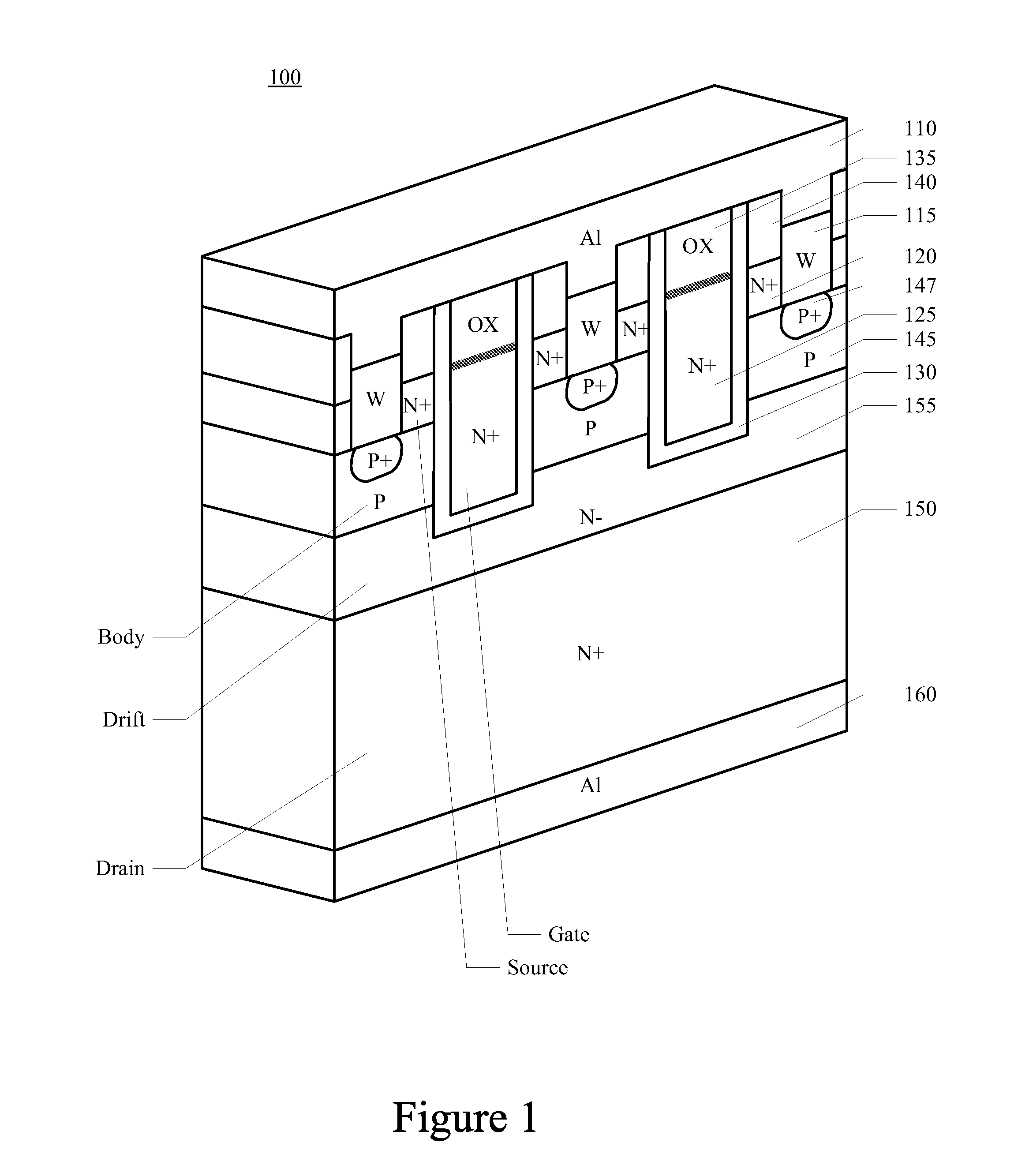 Self-Aligned Trench MOSFET and Method of Manufacture