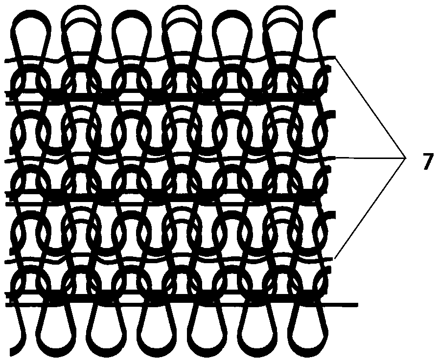 High-heat preservation air-layer wool fabric and process thereof