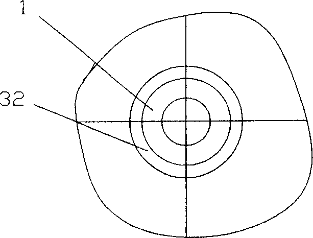 High-pressure gas atomizing nozzle